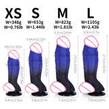 Silicone Realistic Alien Dildo – Extra-Large Strap-On Sex Toy