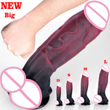 Realistic Silicone Dildo with Suction Cup