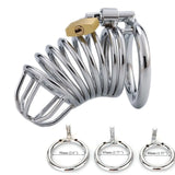 BDSM Male Chastity Device – Metal Cock Cage