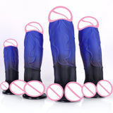 Silicone Realistic Alien Dildo – Extra-Large Strap-On Sex Toy