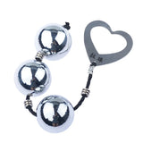 Stainless Steel Anal Beads – Expandable Training Toy for Couples