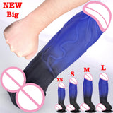 Silicone Realistic Alien Dildo – Extra-Large Strap-On Sex Toy