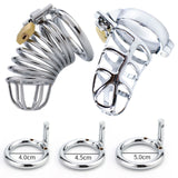 BDSM Male Chastity Device – Metal Cock Cage